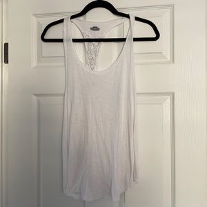 Aerie crochet back tank